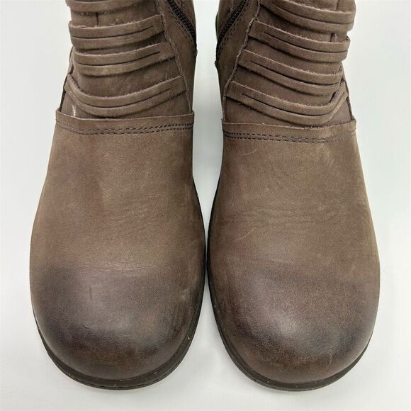 Keen Women's Zurich Brown Wedge Ankle Boots Size 9.5 Casual Comfort Fall - Picture 5 of 14